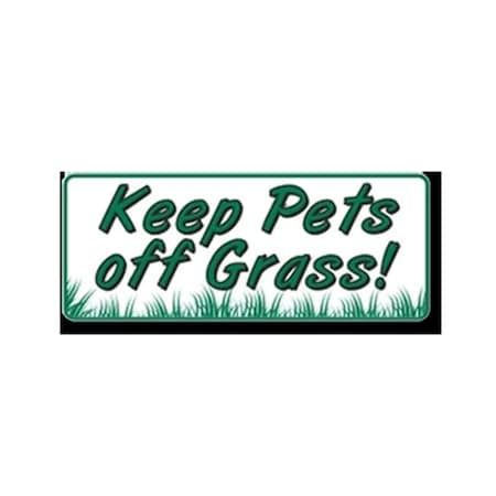 Evermark EverMark GHM-604-01 Keep Pets Off Grass Clip-On Sign GHM-604-01